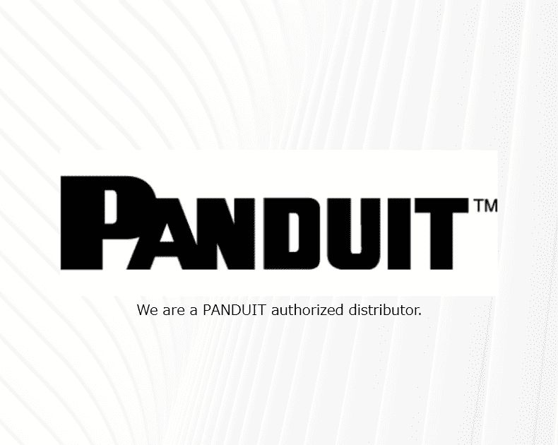 We are an authorized Panduit distributor.